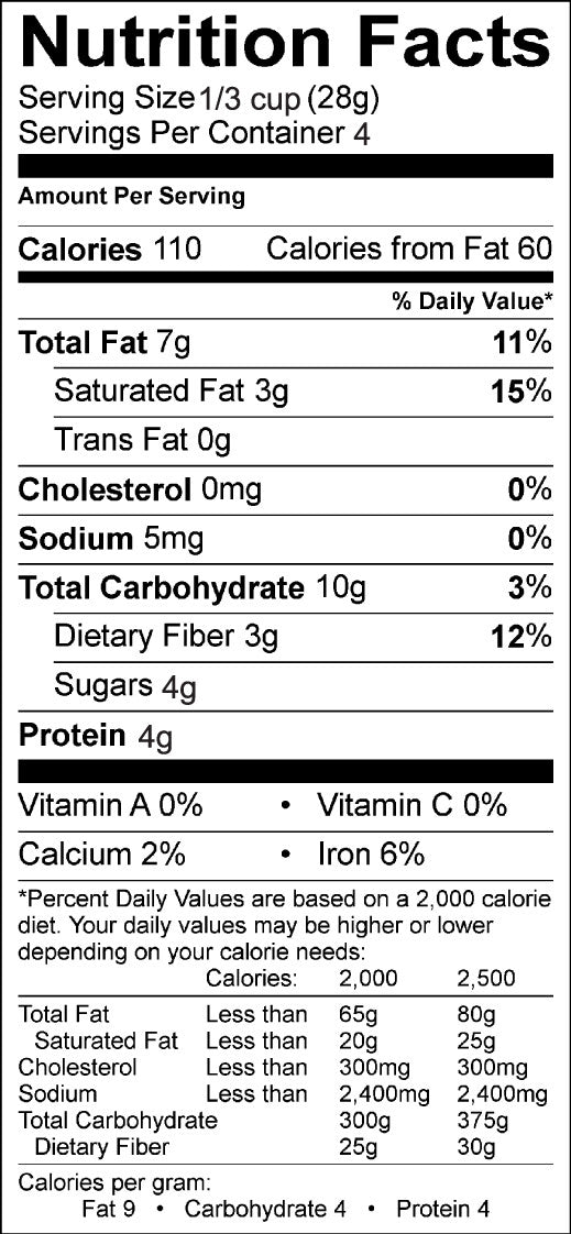 OUT OF STOCK Coconut, Cacao, &amp; Raisin Granola Bites