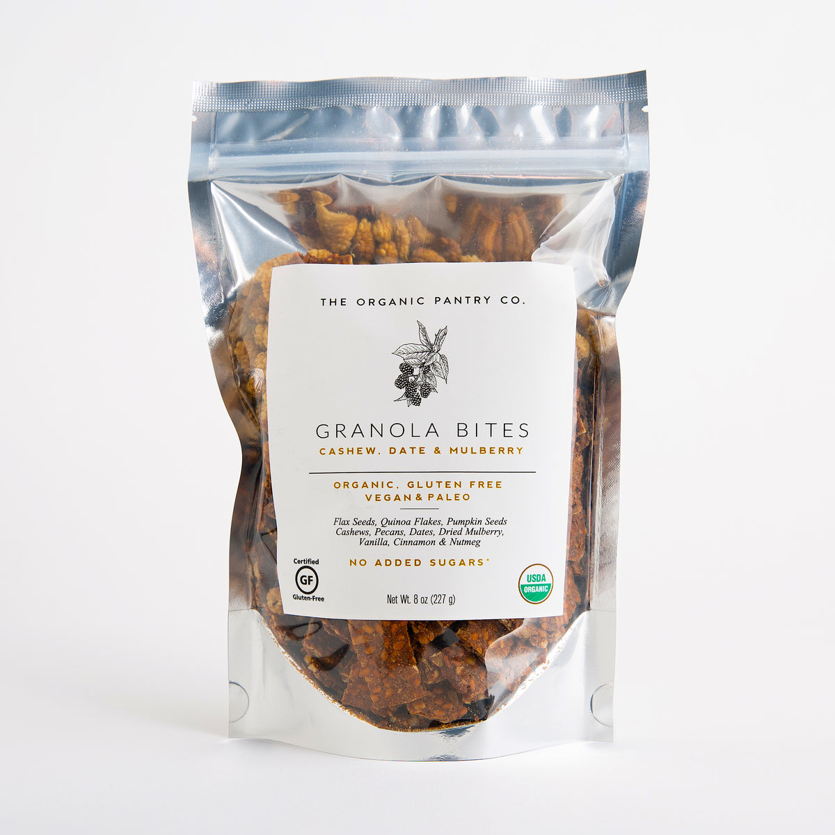 OUT OF STOCK Cashew, Date, &amp; Mulberry Granola bites